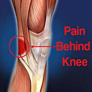 knee pain behind knee